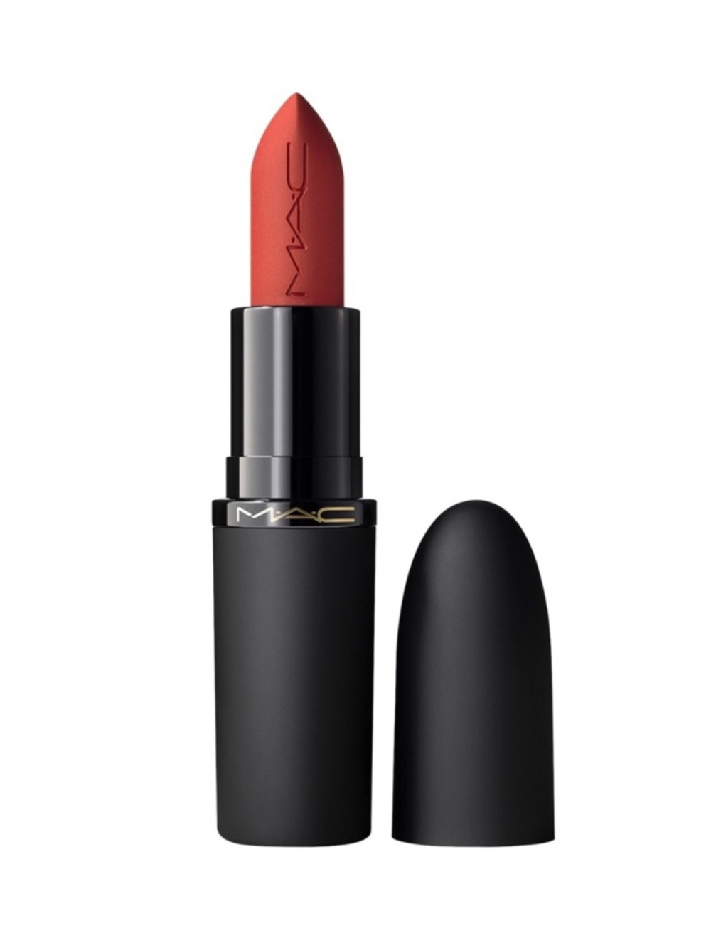 MAC Cosmetics Powder Kiss Soft Focus Hazy Matte Lipstick Devoted to Chili